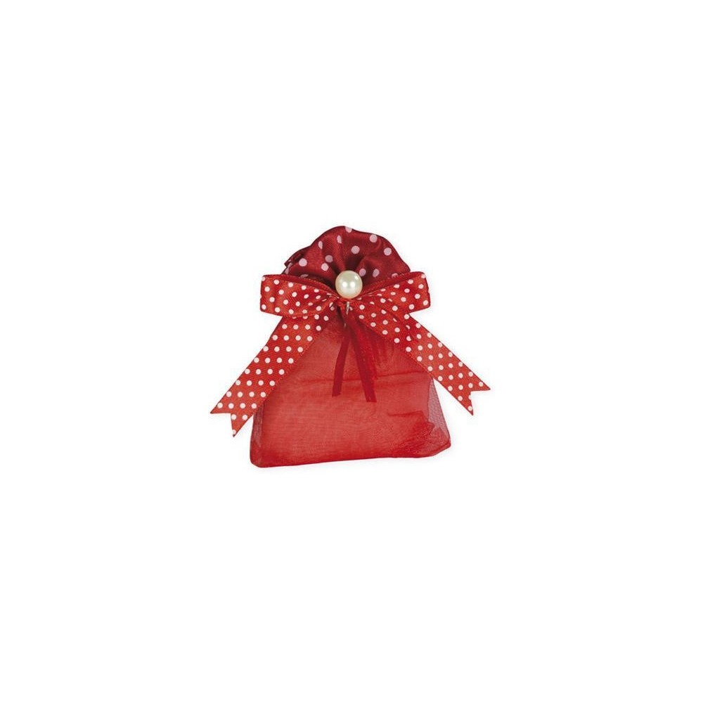 SACCH PC BORDO RASO POIS RED